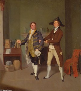 John Quick And John Fawcett In Thomas Moreton's 'the Way To Get Married' — Samuel De Wilde