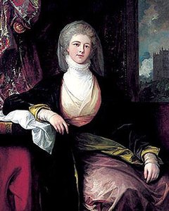 The Honorable Mrs Shute Barrington — Benjamin West