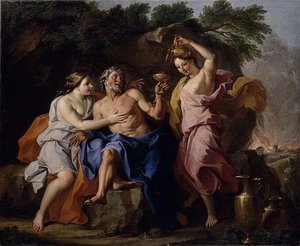Loth Et Ses Filles — Noel Nicolas Coypel