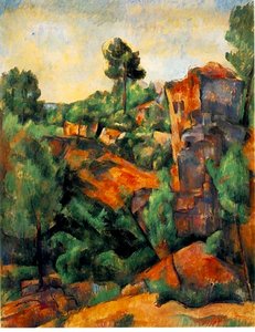 Bibemus Quarry (barnes) — Paul Cézanne, Post-impressionism