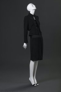 Black Wool Grain Jacket — Karl Otto Lagerfeld