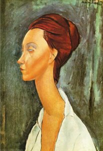 Lunia Czechovska — Amedeo Clemente Modigliani, Expressionism