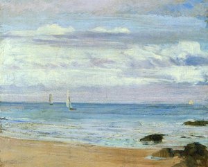 Blue And Silver. Trouville — James Abbott Mcneill Whistler
