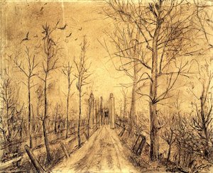 Driveway — Vincent Willem Van Gogh, Post-impressionism