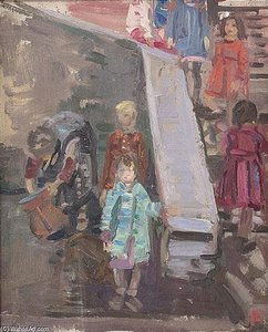 Girls In The Yard — Tibor Duray