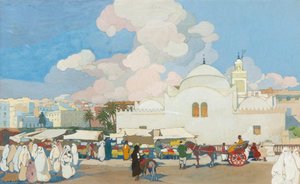 The Fishery Mosque (la Mosquée De La Pêcherie), Algiers — Léon Cauvy