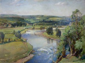 Tweed's Fair River, Melrose — Samuel John Lamorna Birch