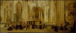 Interior Of Amiens Cathedral