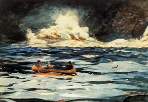 Under The Falls, The Grand Discharge — Winslow Homer