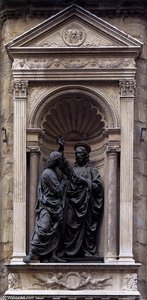 Christ And Doubting Thomas — Andrea Del Verrocchio, Renaissance Realism