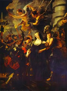 The Flight From Blois — Peter Paul Rubens