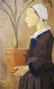 La Jeune Bretonne Au Pot D'arun — Paul Sérusier