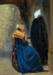 Two Countrywomen — François Bonvin