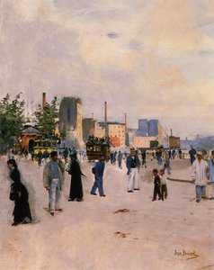 A Morning Stroll — Jean Georges Béraud