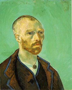Self-portrait Dedicated To Paul Gauguin — Vincent Willem Van Gogh, Post-impressionism