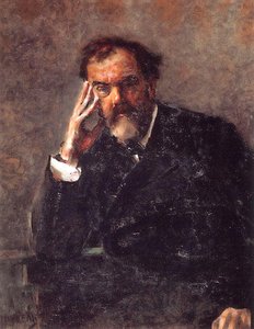 Portrait Of Pyotr Konchalovsky — Mikhail Vrubel
