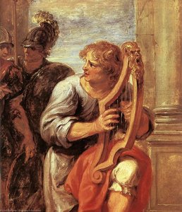 Saul And David (detail) — Erasmus Quellinus Ii, Baroque Splendor
