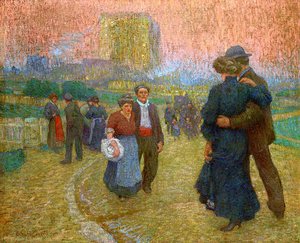 Evening Walk — Claude Emile Schuffenecker