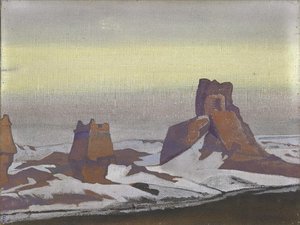 Ruins Of A Chinese Fort — Nicholas Roerich
