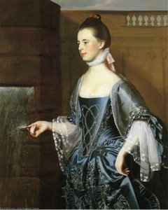 Mrs. Daniel Sargent (mary Turner Sargent) — John Singleton Copley
