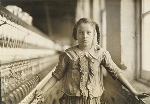 Cotton-mill Worker, North Carolina — Lewis Wickes Hine, Documentary Photography