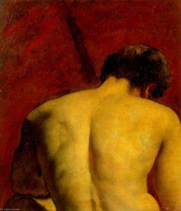 Study Of A Nude Male Figure — William Etty, Romanticism
