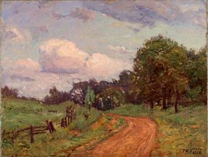 Road By The Woods — Theodore Clement Steele