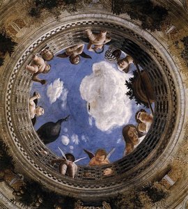 Ceiling Oculus — Andrea Mantegna, Early Renaissance