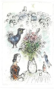 The Bouquet Of Roses — Marc Chagall