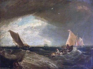 The Junction Of The Thames And The Medway — Sir Augustus Wall Callcott