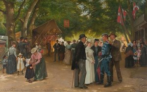 Folk Scene, Dyrehaven — Edvard Petersen