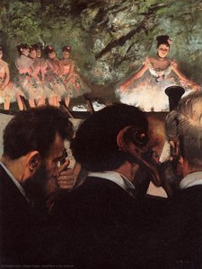 Musicians In The Orchestr — Edgar Degas