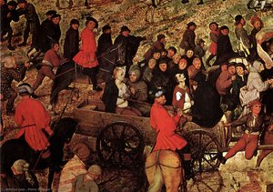 The Procession To Calvary [detail] — Pieter Bruegel The Elder, Northern Mannerism