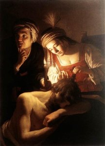 Samson And Delilah — Gerard Van Honthorst, Baroque