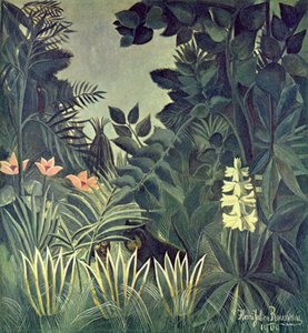The Equatorial Jungle — Henri Julien Félix Rousseau (le Douanier)