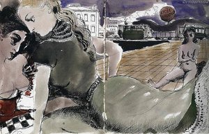 Untitled (2570) — Paul Delvaux