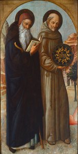 Saint Anthony Abbot and Saint Bernardino of Siena
