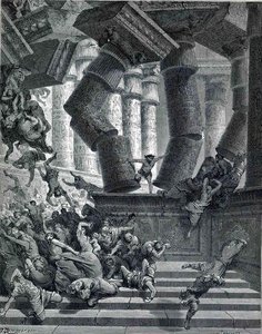 Death Of Samson — Paul Gustave Doré