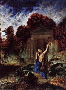 Orpheus At The Tomb Of Eurydice — Gustave Moreau