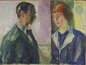 Hugo And Käte Perls — Edvard Munch
