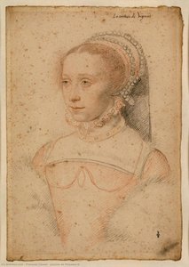 Jossine De Pisseleu D — François Clouet, French Renaissance