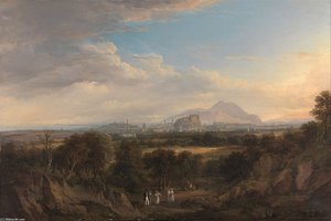 A View Of Edinburgh From The West — Alexander Nasmyth