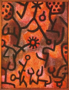 Flower On The Rock — Paul Klee, Expressionist Abstraction