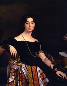 Madame Jacques-louis Leblanc, Nee Francoise Poncelle — Jean-auguste-dominique Ingres