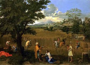 L'‚t‚ Ou Ruth Et Booz, — Nicolas Poussin, Classical Baroque