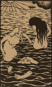 The Three Bathers