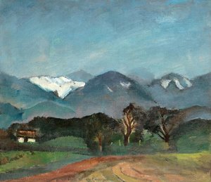 Austrian Landscape — Franz Karl Wilhelm Domscheit
