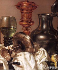 Still-life with Gilt Goblet (detail)
