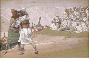 The Meeting Of Esau And Jacob — Jacques Joseph Tissot