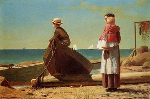 Dad's Coming! — Winslow Homer